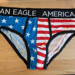 American Eagle Outfitters Stars and Stripes Briefs
